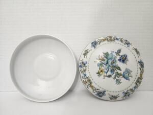 Haviland Limoges France Aquarius Porcelain Covered Trinket Box